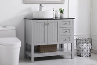 Elegant Lighting - VF16236GR - Vessel Sink Bathroom Vanity - Ralph - Gray
