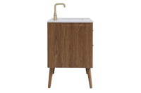 Elegant Lighting - VF41042WB - Bathroom Vanity Set - Boise - Walnut Brown