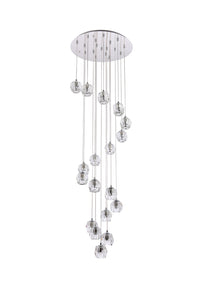 Elegant Lighting - 3505D20C - LED Pendant - Eren - Chrome