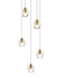 Elegant Lighting - 3505G12G - LED Pendant - Eren - Gold