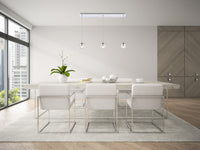 Elegant Lighting - 3505D28C - LED Pendant - Eren - Chrome