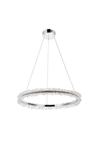 Elegant Lighting - 3506D26C - LED Pendant - Laurel - Chrome
