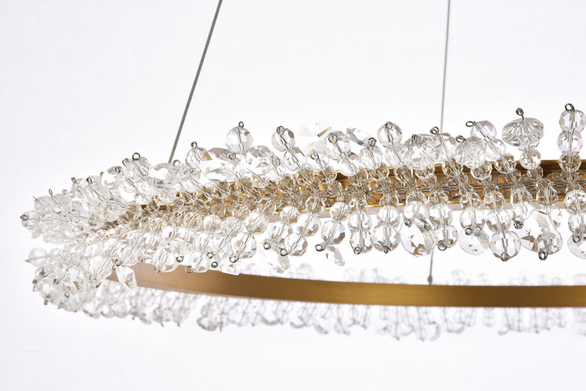 Elegant Lighting - 3506D26G - LED Pendant - Laurel - Gold
