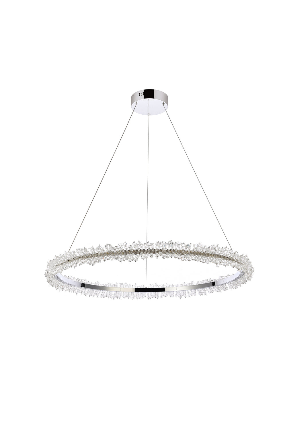 Elegant Lighting - 3506D34C - LED Pendant - Laurel - Chrome