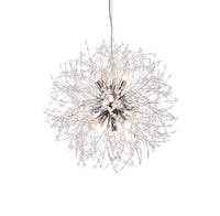 Elegant Lighting - 3507D18C - Nine Light Pendant - Solace - Chrome