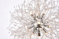 Elegant Lighting - 3507D18C - Nine Light Pendant - Solace - Chrome