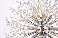 Elegant Lighting - 3507D24C - 12 Light Pendant - Solace - Chrome