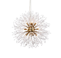 Elegant Lighting - 3507D24G - 12 Light Pendant - Solace - Gold