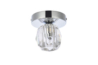 Elegant Lighting - 3505F5C - LED Flush Mount - Eren - Chrome