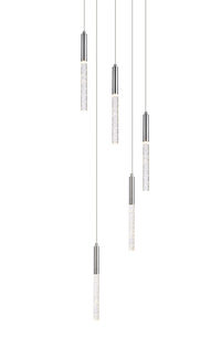 Elegant Lighting - 5203D16C - LED Pendant - Ruelle - Chrome