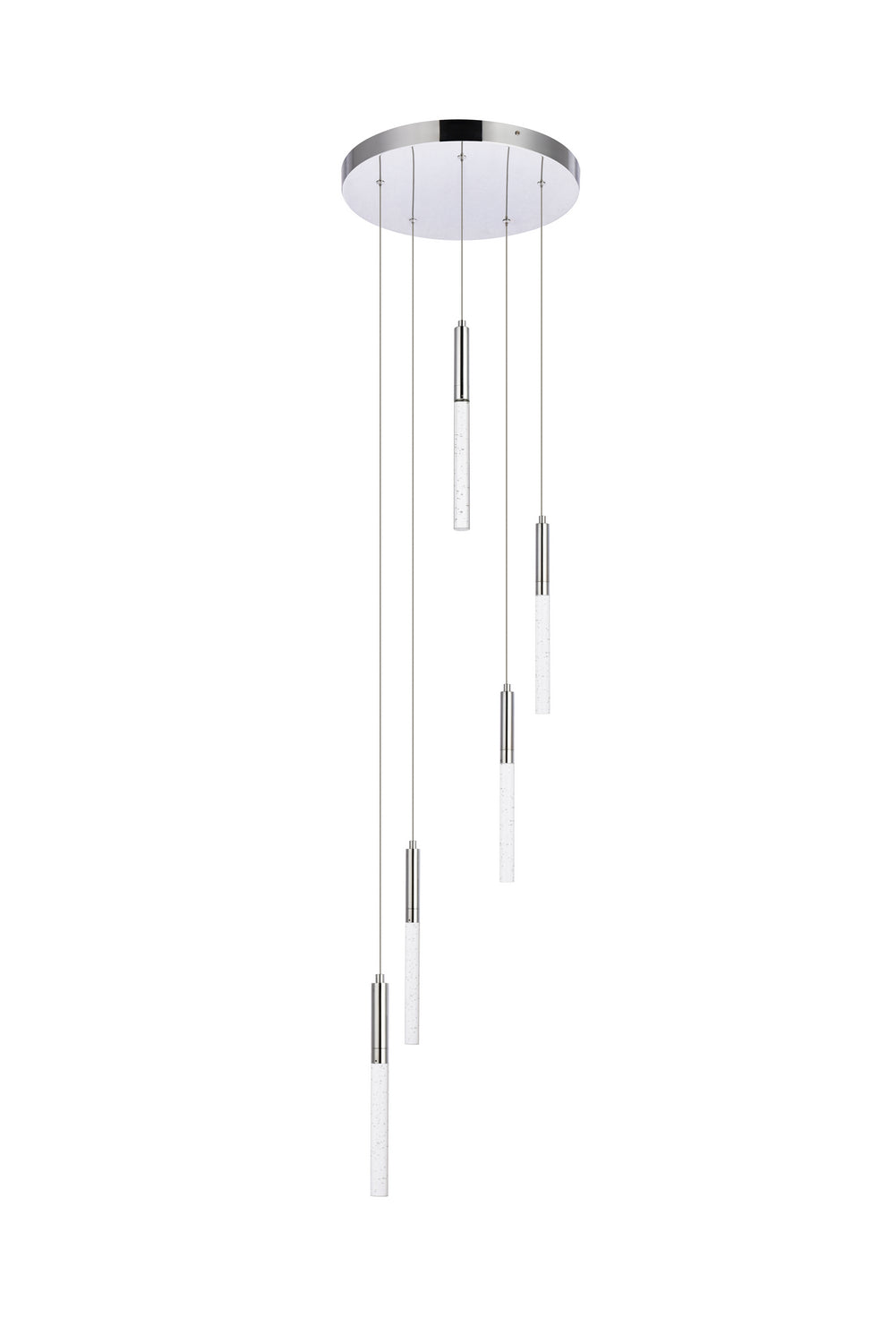 Elegant Lighting - 5203D16C - LED Pendant - Ruelle - Chrome