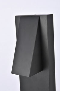 Elegant Lighting - LDOD4006BK - LED Outdoor Wall Lamp - Raine - black