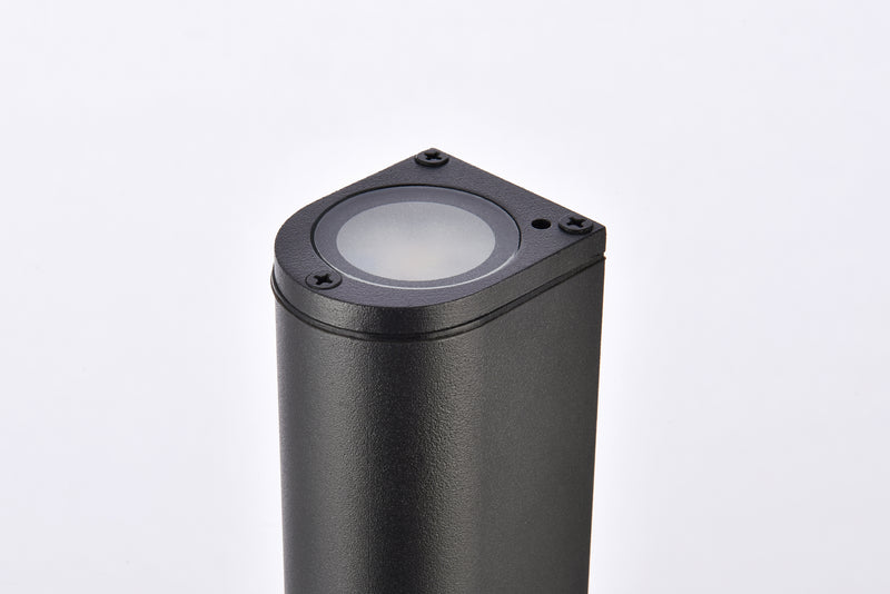 Elegant Lighting - LDOD4008BK - LED Outdoor Wall Lamp - Raine - Black