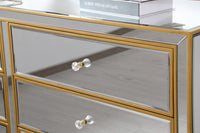 Elegant Lighting - MF72036G - Dresser - REFLEXION - Antique gold