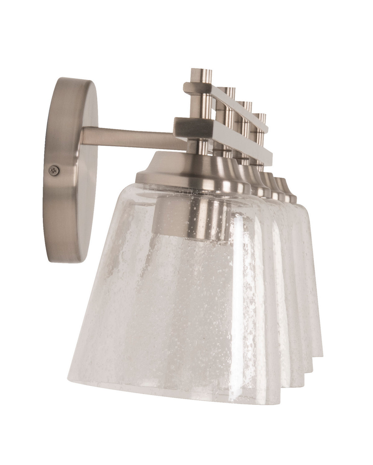 Craftmade - 19633BNK4 - Four Light Vanity - Drake - Brushed Polished Nickel