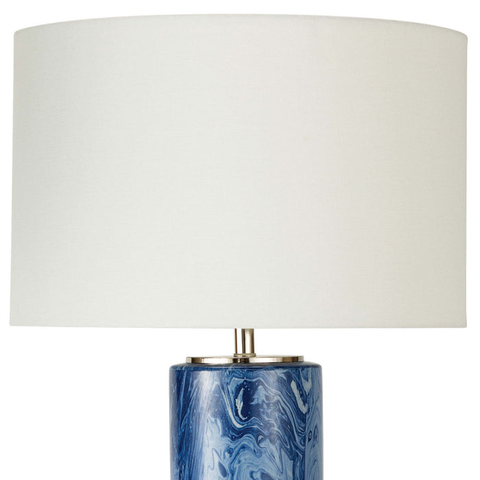Regina Andrew One Light Table Lamp from the Tide collection in Blue finish