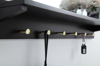 Elegant Lighting - MR503421BK - Mirror - Elle - Black