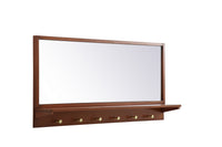 Elegant Lighting - MR504221PE - Mirror - Elle - Pecan