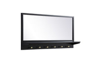 Elegant Lighting - MR504221BK - Mirror - Elle - Black