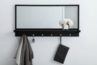 Elegant Lighting - MR504221BK - Mirror - Elle - Black