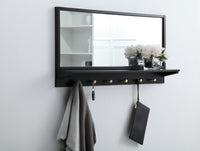 Elegant Lighting - MR504221BK - Mirror - Elle - Black