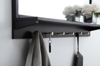 Elegant Lighting - MR504221BK - Mirror - Elle - Black