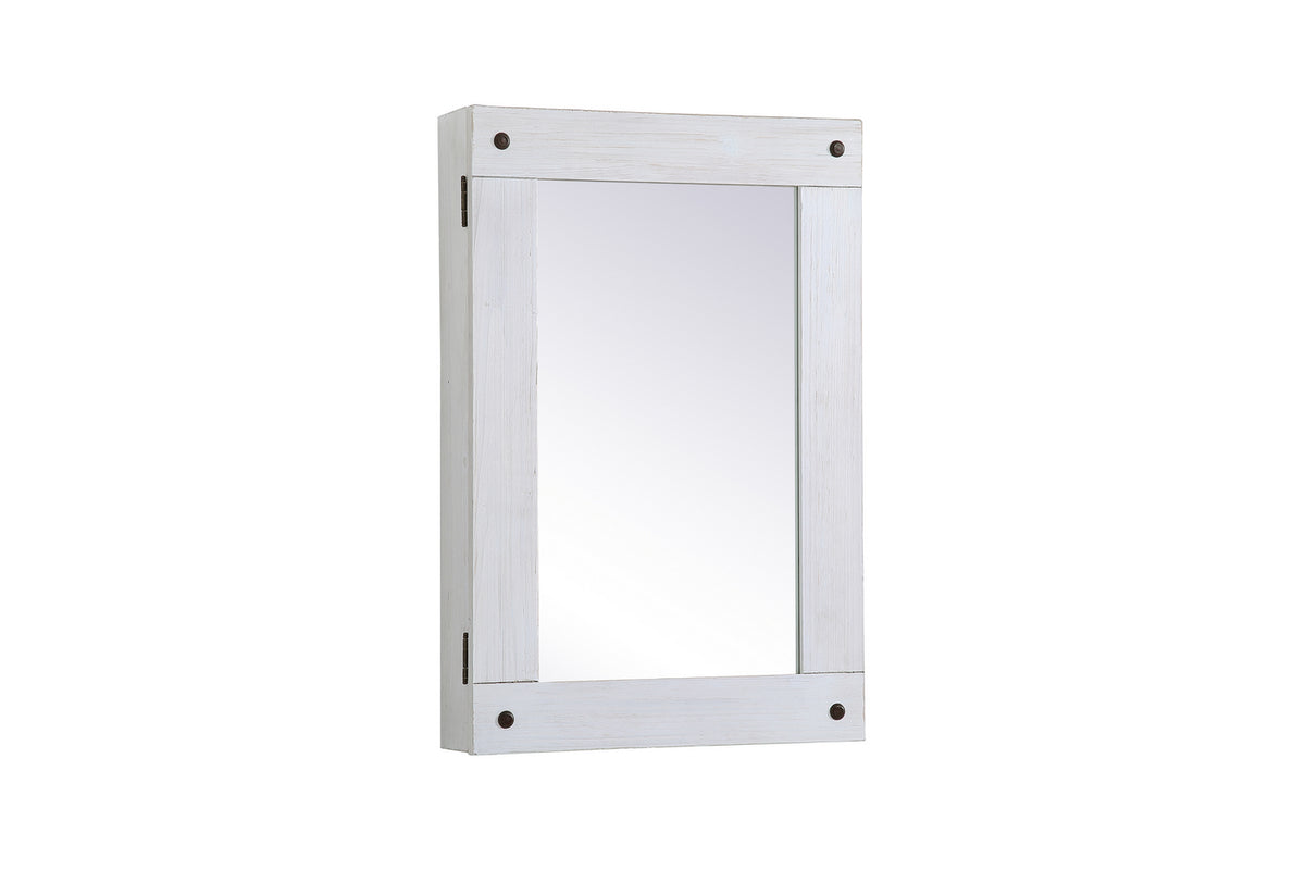 Elegant Lighting - MR562233WH - Medicine Cabinet - Waverly - Antique White