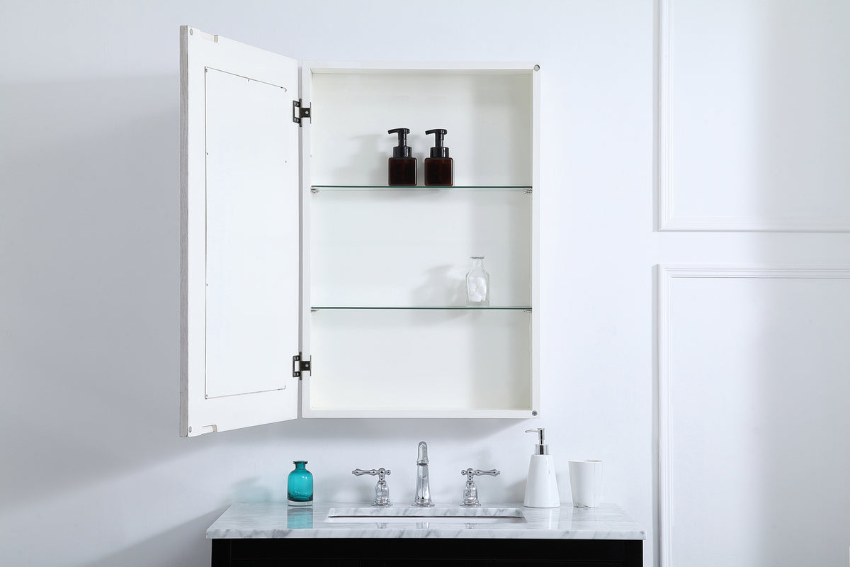 Elegant Lighting - MR562233WH - Medicine Cabinet - Waverly - Antique White