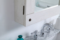 Elegant Lighting - MR562233WH - Medicine Cabinet - Waverly - Antique White