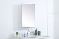 Elegant Lighting - MR571728S - Medicine Cabinet - Wyn - Silver
