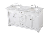 Elegant Lighting - VF50060DWH - Bathroom Vanity Set - Wesley - White