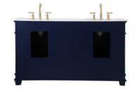 Elegant Lighting - VF50060DBL - Bathroom Vanity Set - Wesley - Blue