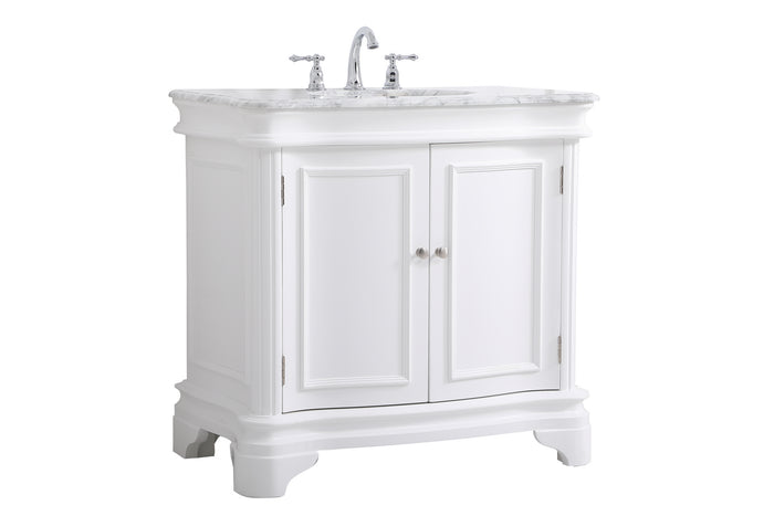 Elegant Lighting - VF52036WH - Bathroom Vanity Set - Kameron - White