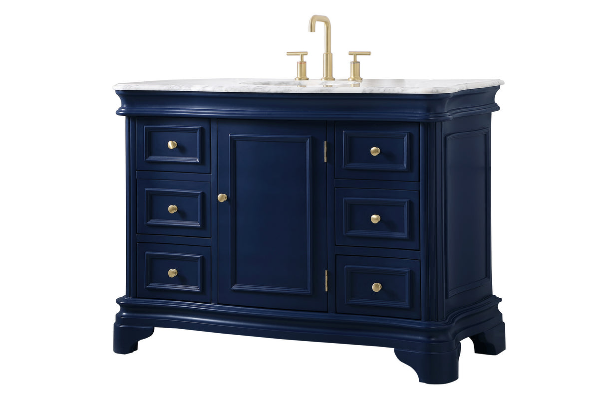 Elegant Lighting - VF52048BL - Bathroom Vanity Set - Kameron - Blue