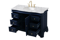 Elegant Lighting - VF52048BL - Bathroom Vanity Set - Kameron - Blue