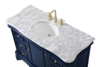 Elegant Lighting - VF52048BL - Bathroom Vanity Set - Kameron - Blue