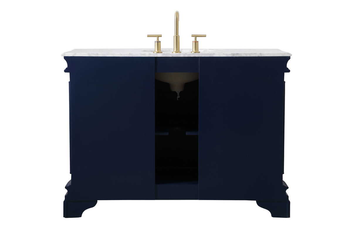 Elegant Lighting - VF52048BL - Bathroom Vanity Set - Kameron - Blue