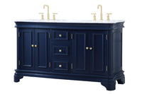 Elegant Lighting - VF52060DBL - Bathroom Vanity Set - Kameron - Blue