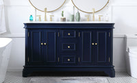 Elegant Lighting - VF52060DBL - Bathroom Vanity Set - Kameron - Blue