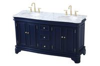 Elegant Lighting - VF52060DBL - Bathroom Vanity Set - Kameron - Blue