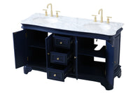 Elegant Lighting - VF52060DBL - Bathroom Vanity Set - Kameron - Blue