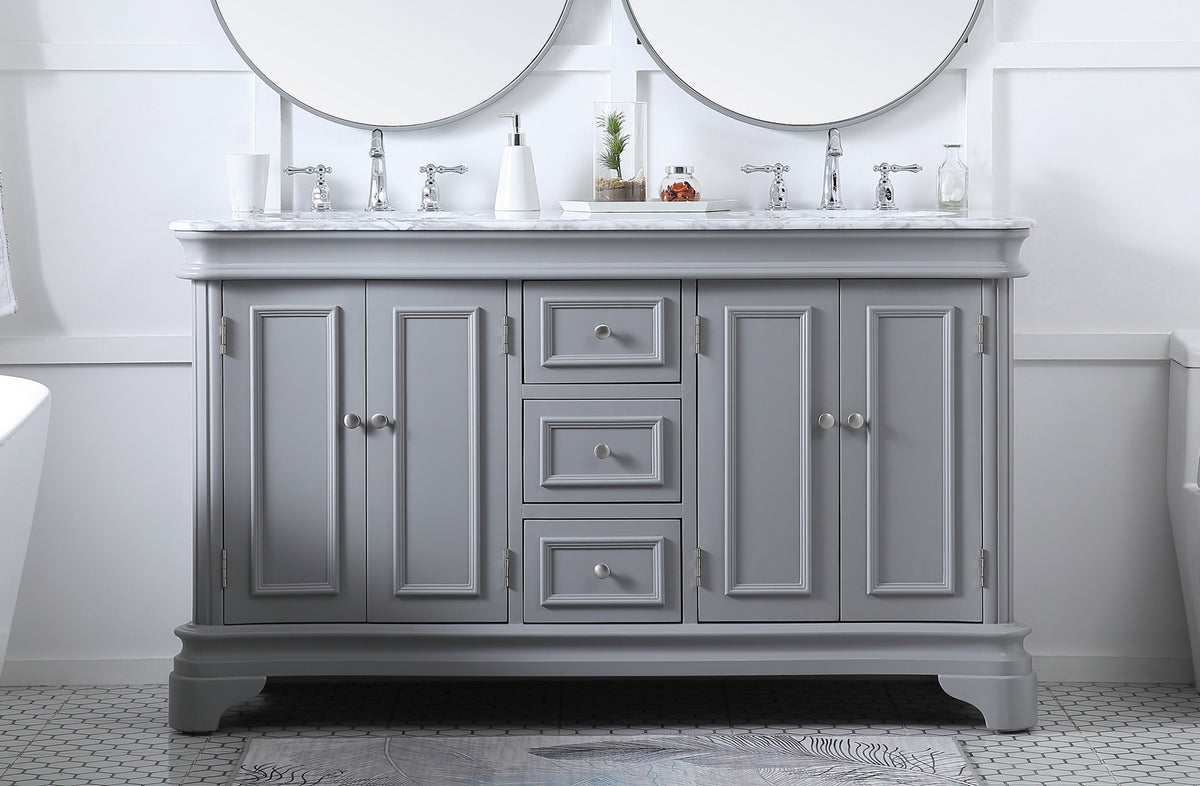 Elegant Lighting - VF52060DGR - Bathroom Vanity Set - Kameron - Grey