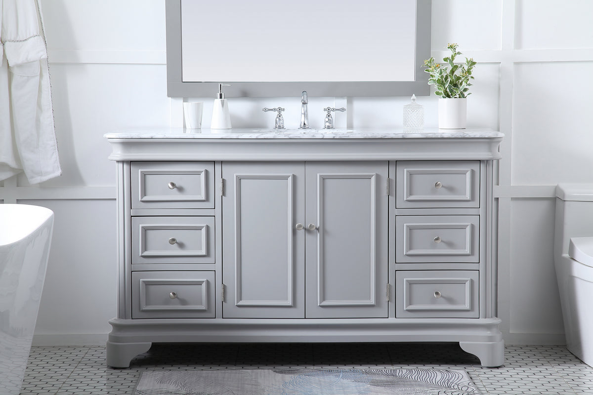 Elegant Lighting - VF52060GR - Bathroom Vanity Set - Kameron - Grey