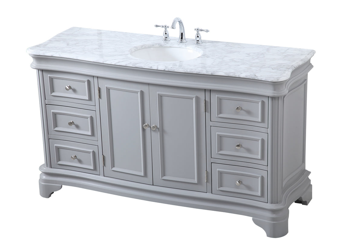 Elegant Lighting - VF52060GR - Bathroom Vanity Set - Kameron - Grey