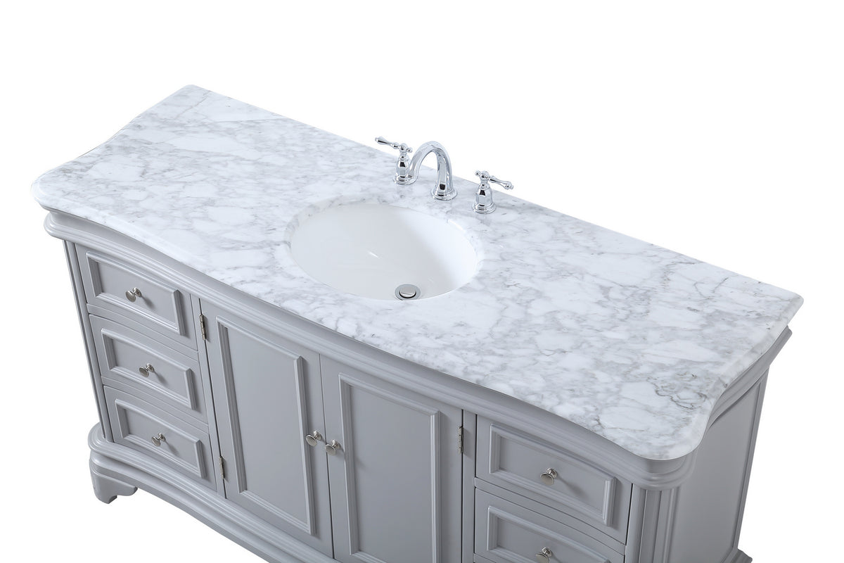 Elegant Lighting - VF52060GR - Bathroom Vanity Set - Kameron - Grey