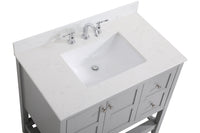 Elegant Lighting - VF16436GR-BS - Bathroom Vanity Set - Theo - Gray