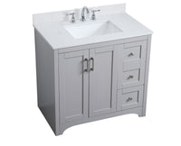 Elegant Lighting - VF17036GR-BS - Bathroom Vanity Set - Moore - Grey