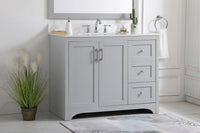 Elegant Lighting - VF17042GR-BS - Bathroom Vanity Set - Moore - Grey