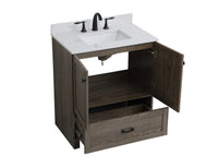 Elegant Lighting - VF2830WO-BS - Bathroom Vanity Set - Soma - weathered oak