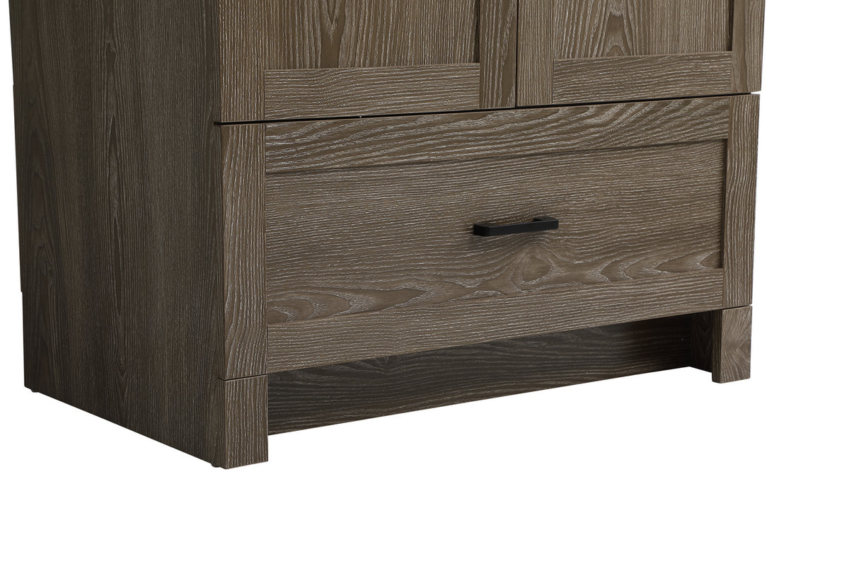 Elegant Lighting - VF2830WO-BS - Bathroom Vanity Set - Soma - weathered oak